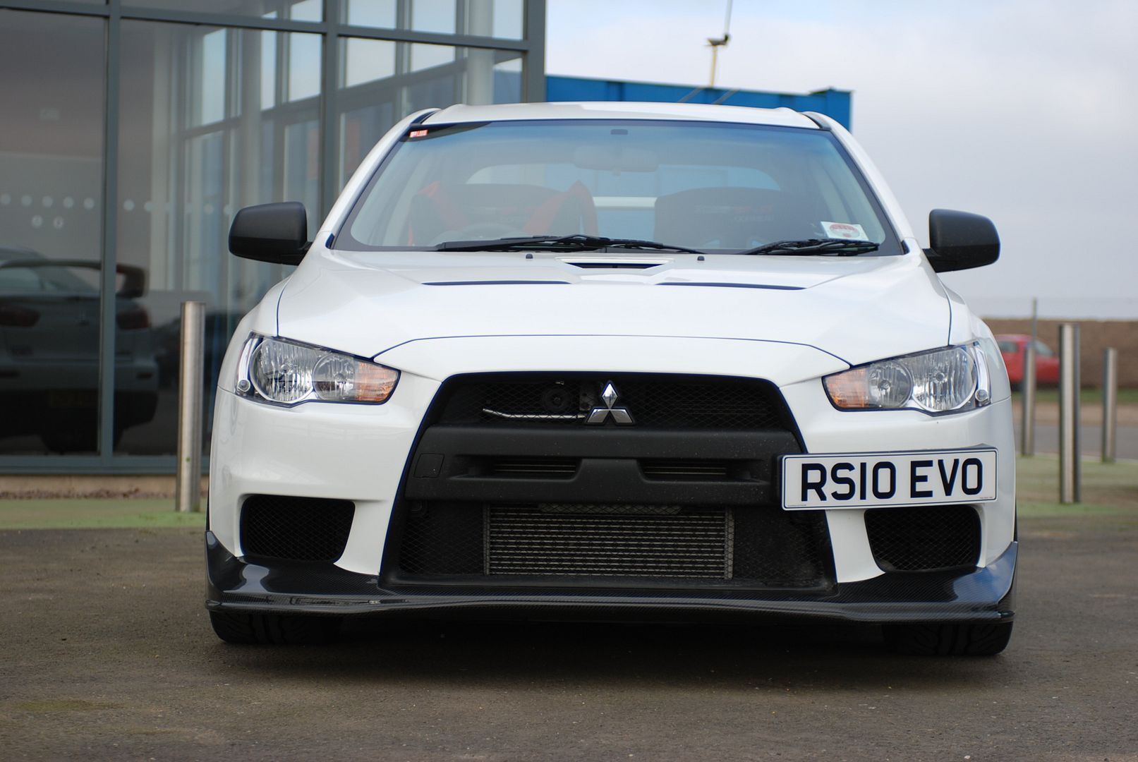 EVO X JUN Carbon Front Lips Mitsubishi Lancer Register Forum